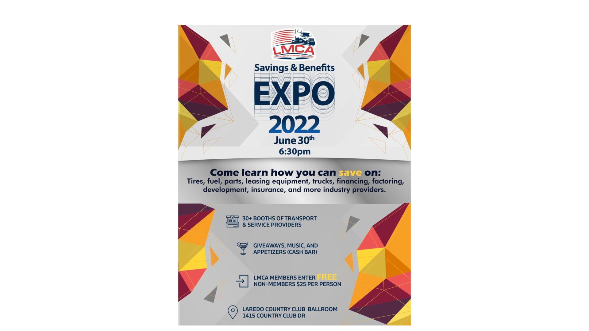 LMCA’s 3rd Annual Savings & Benefits Expo 2022 (Invitation)