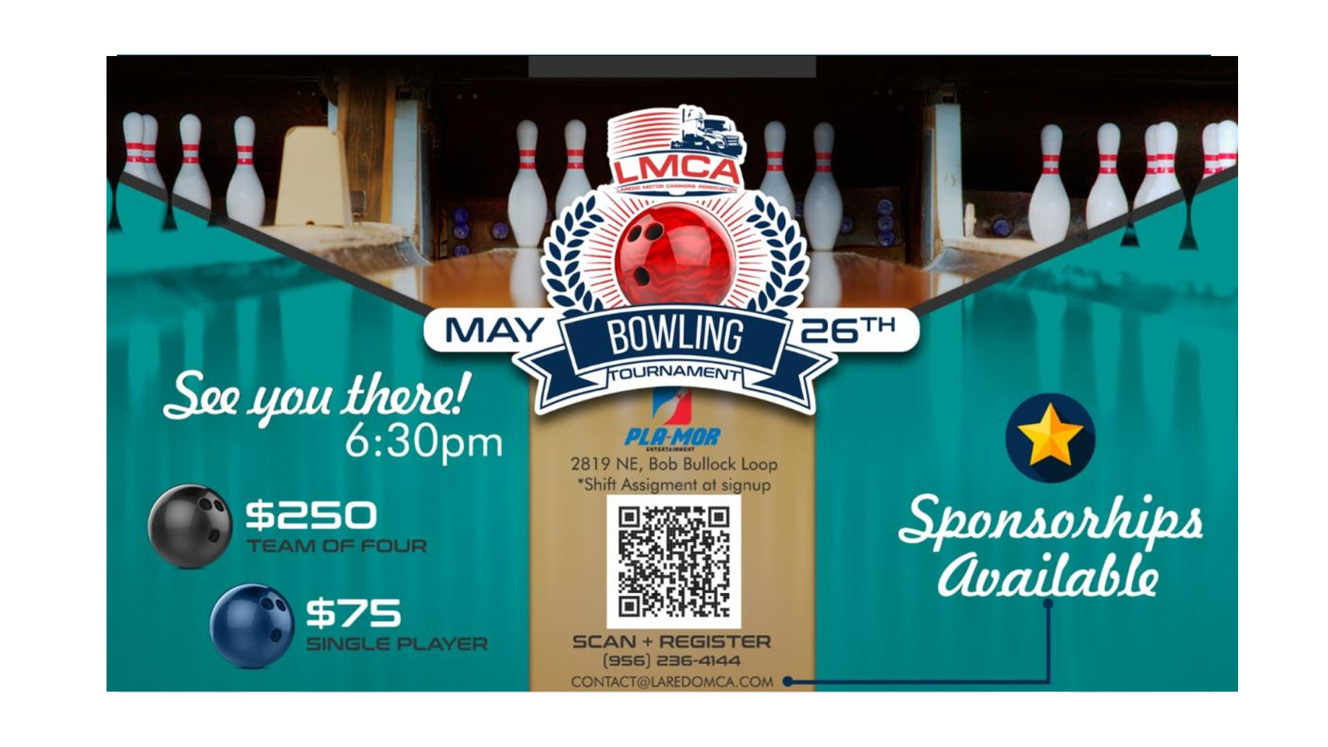 LMCA’s 5th Annual Bowling Fundraiser (Invitation)