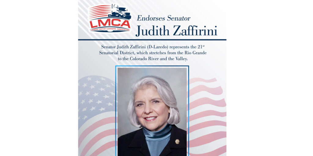 Endorsement of Senator Judith Zaffirini.